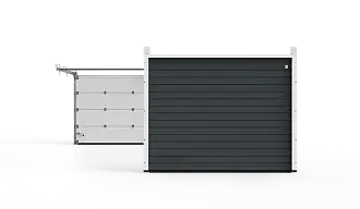 Секционные гаражные ворота серии Trend