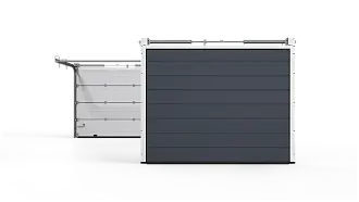 Секционные гаражные ворота серии Trend