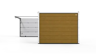 Секционные гаражные ворота серии Trend