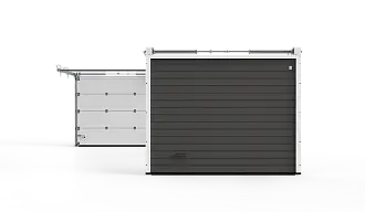 Секционные гаражные ворота серии Trend