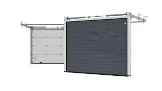 Секционные гаражные ворота серии Trend