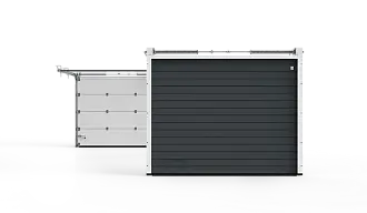 Секционные гаражные ворота серии Trend